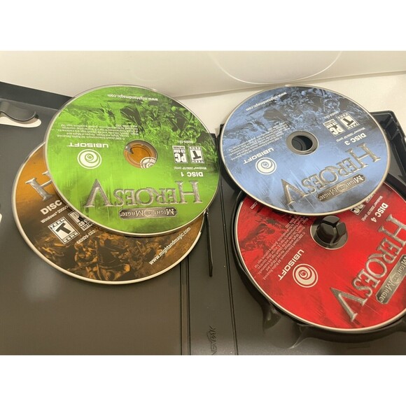 Lot Vintage Computer PC Game Lot Diablo Sims Heroes V Untested - Picture 3 of 8